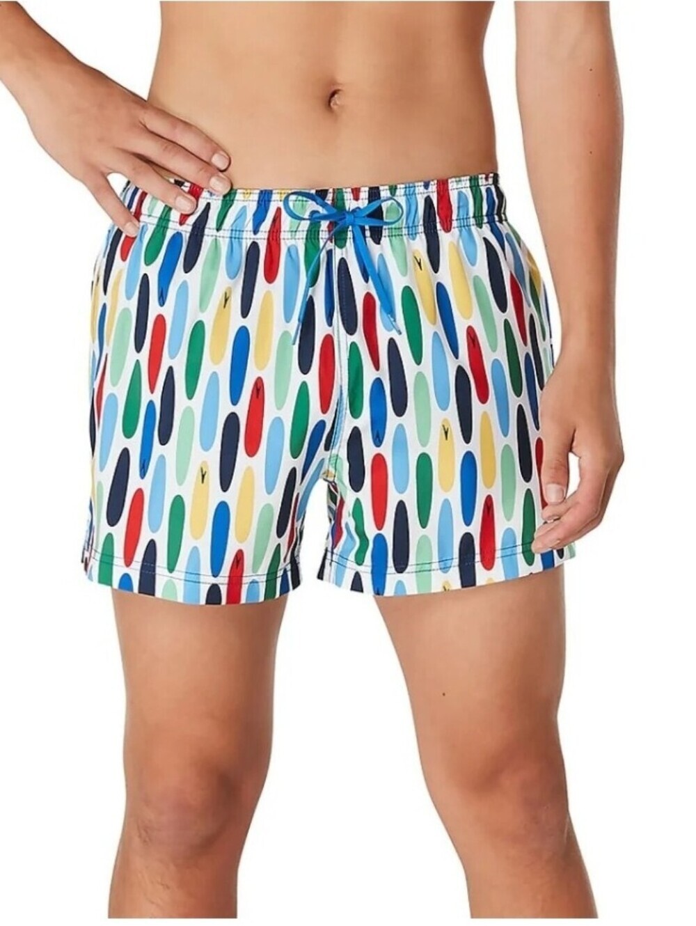 NWT Speedo Print Redondo Edge Volley Swim Shorts Size L